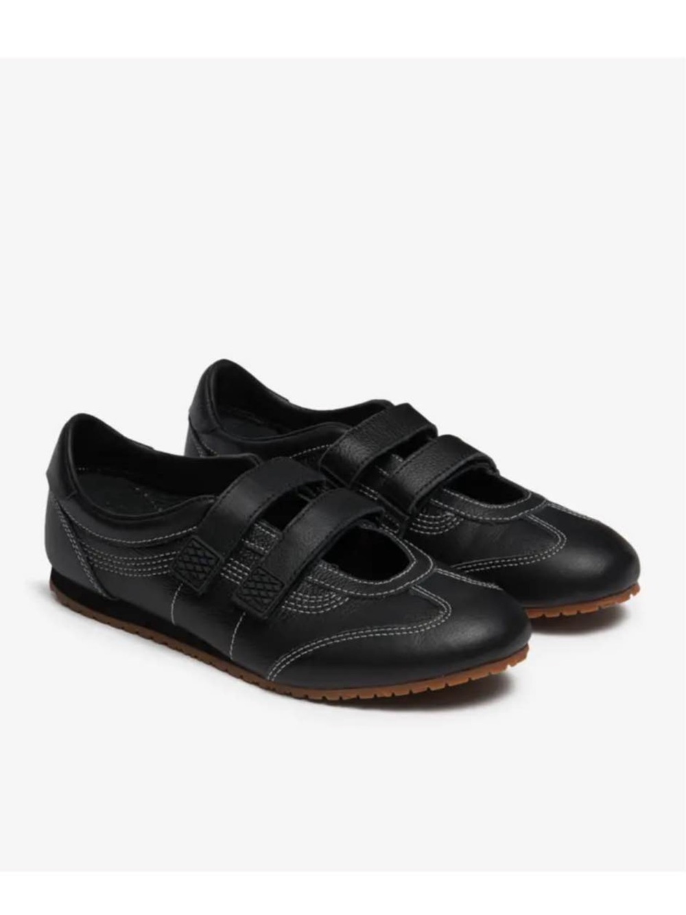 Vans Kids Black Double-Strap Sneaker